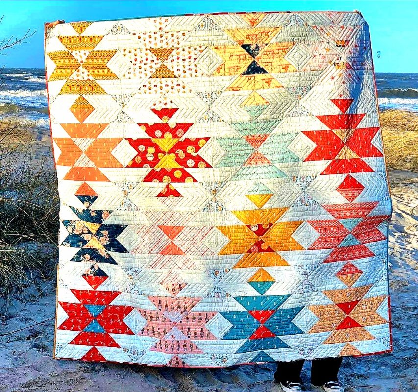 Ghost Blossoms Quilt