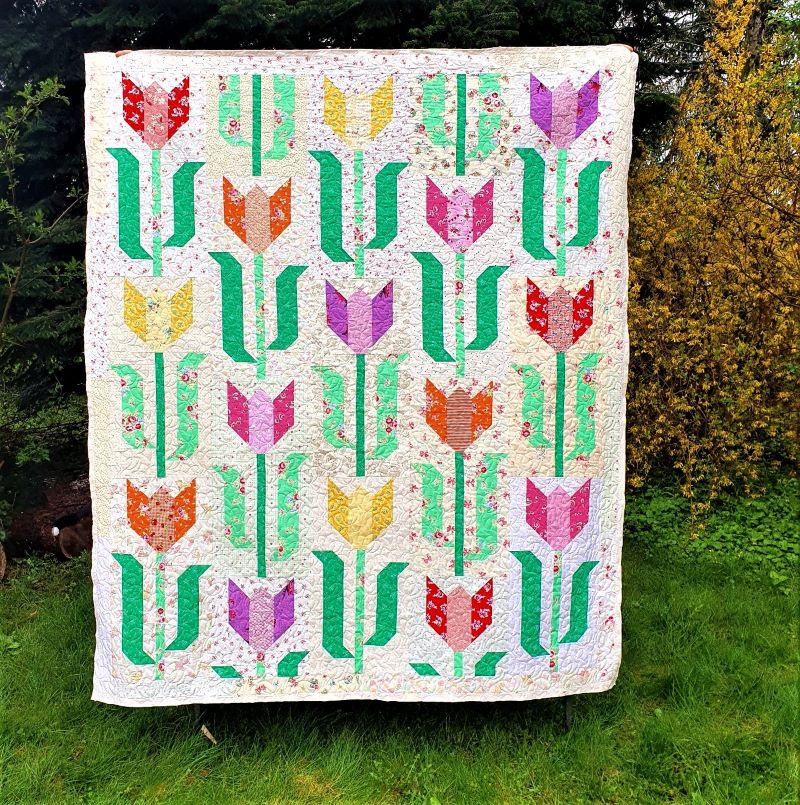 Tulip Field Quilt